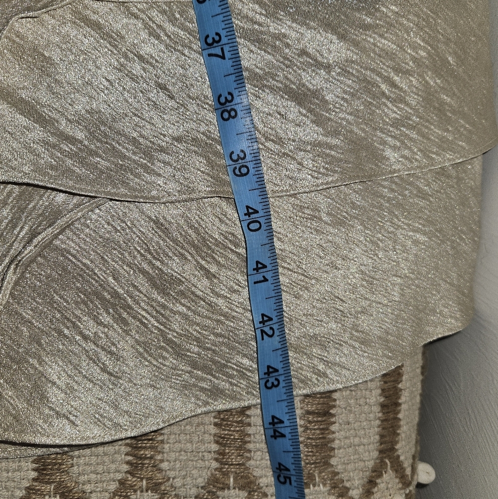 Dress Jessica Howard Elegant Lace Beige Ruffle Beautiful Women's Plus Size 2X - Picture 15 of 16
